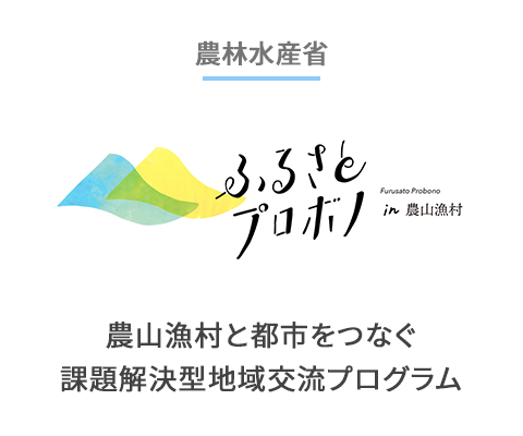 ふるさとプロボノ in農産漁村