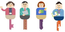 社会参加オープナーイラスト